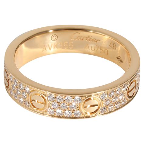 cartier love solitaire ring price|cartier love ring price list.